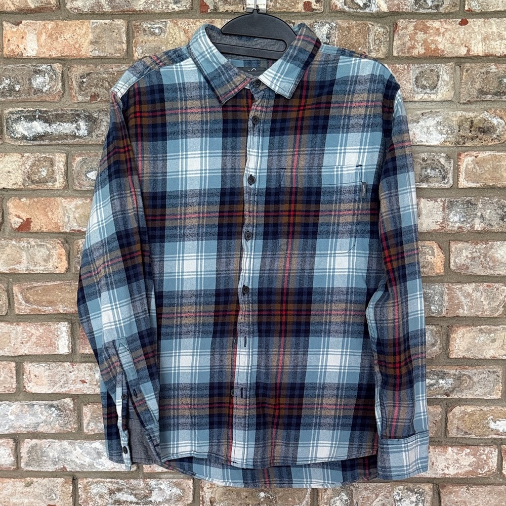Eddie Bauer Multicolor Plaid Button Down Shirt